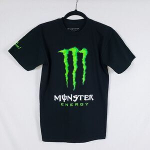 Monster Energy T-Shirt Mens S Black Short Sleeve